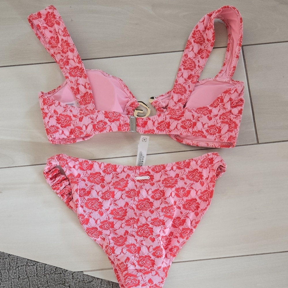 Pink Floral Bikini Set - Picture 4 of 4
